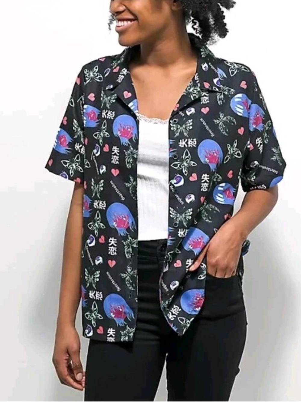 VITRIOL Button Up Shirt Anime